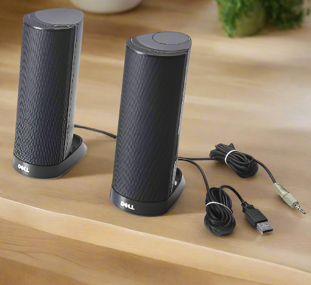 Dell AX210 USB Stereo Speaker System - Black