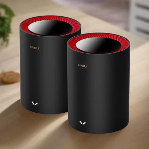 Cudy M3000 (2 Pack) AX3000 2.5G Dual Band Wi-Fi 6 Mesh Router