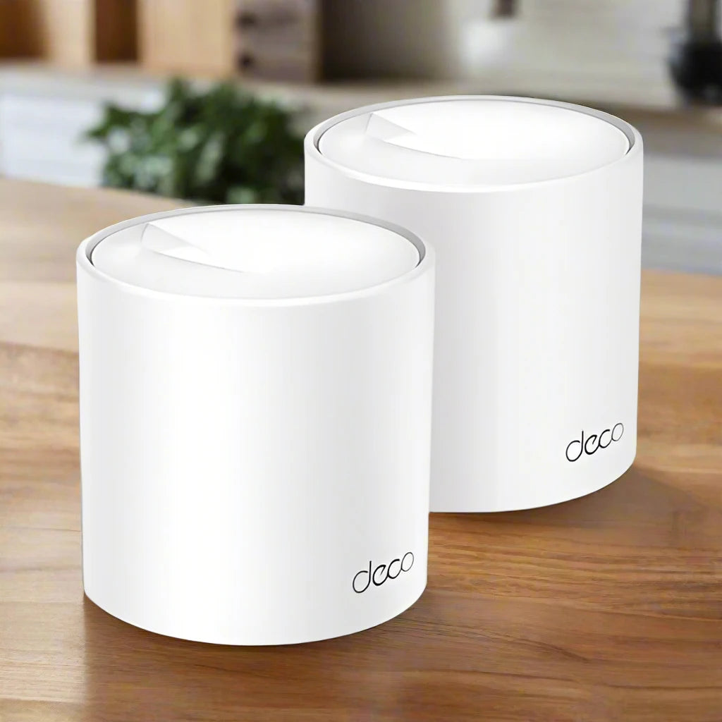 TP-Link Deco X50 (2-Pack) AX3000 3000Mbps Dual Band Wi-Fi 6 Mesh Router System