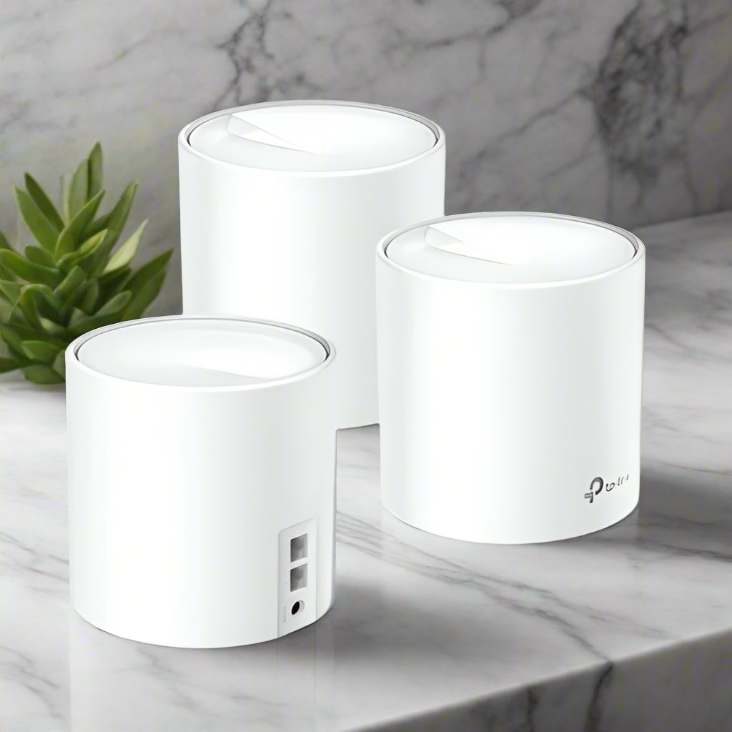TP-Link Deco X60 AX3000 Wi-Fi 6 Mesh Router (3-pack)