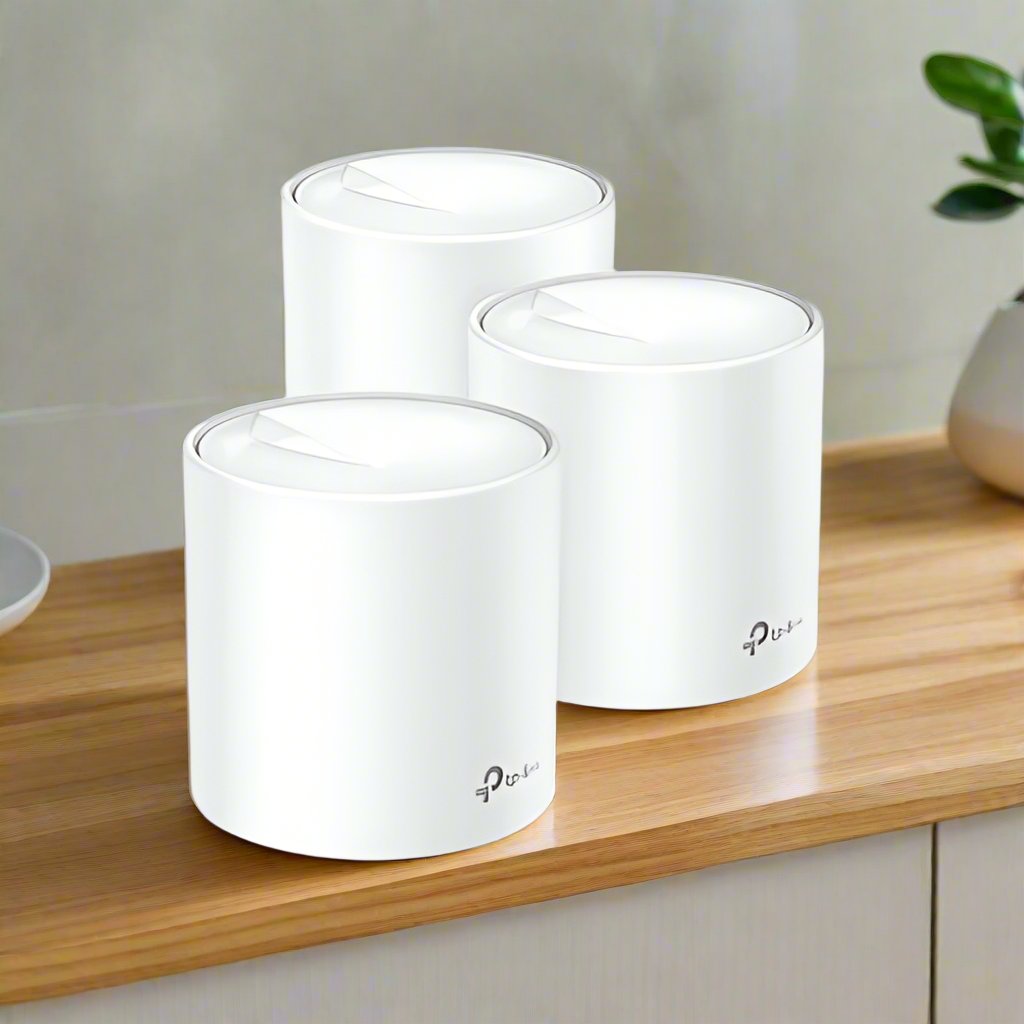 TP-Link Deco X60 AX3000 Wi-Fi 6 Mesh Router (3-pack)