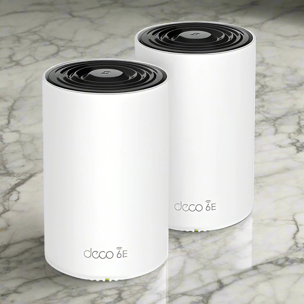 Tp-Link Deco XE75 (2-pack) AXE5400 5400Mbps Tri-Band Wi-Fi 6E Mesh Router System
