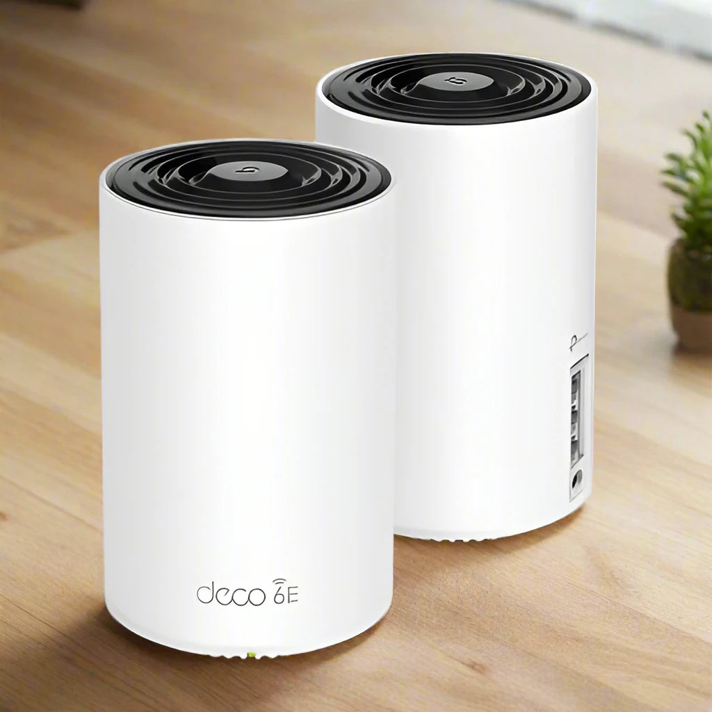 Tp-Link Deco XE75 (2-pack) AXE5400 5400Mbps Tri-Band Wi-Fi 6E Mesh Router System