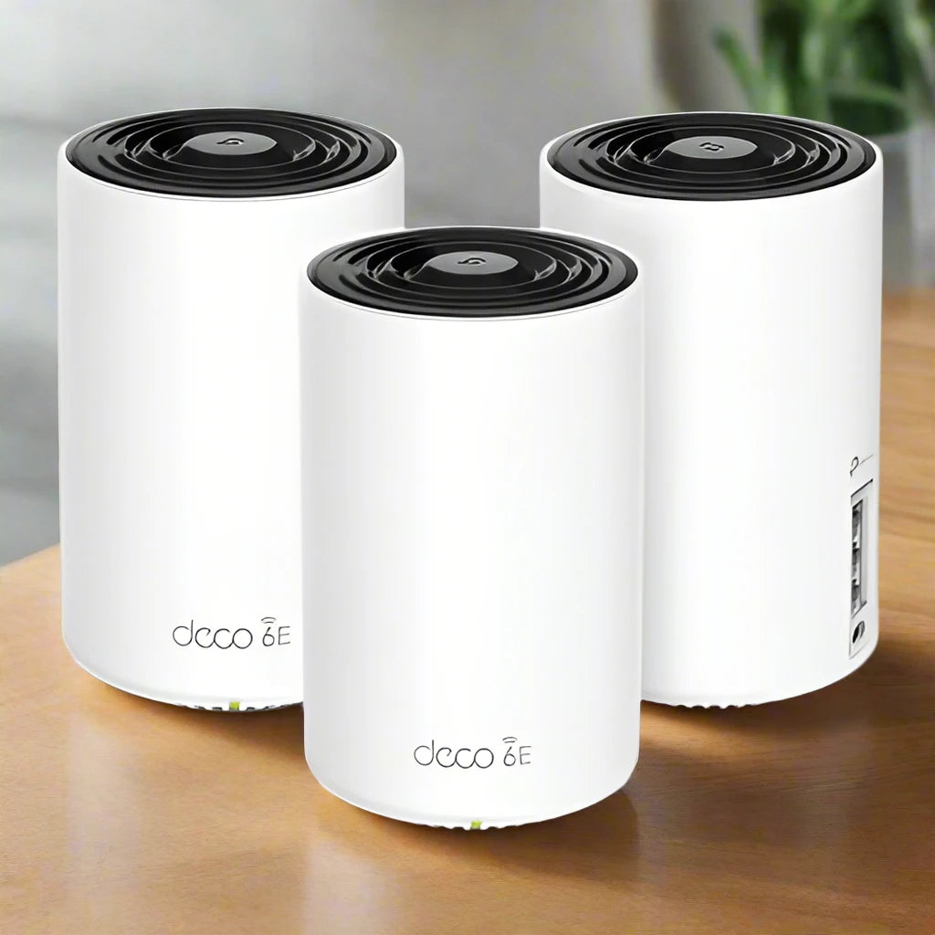 Tp-Link Deco XE75 (3-pack) AXE5400 5400Mbps Tri-Band Wi-Fi 6E Mesh Router System