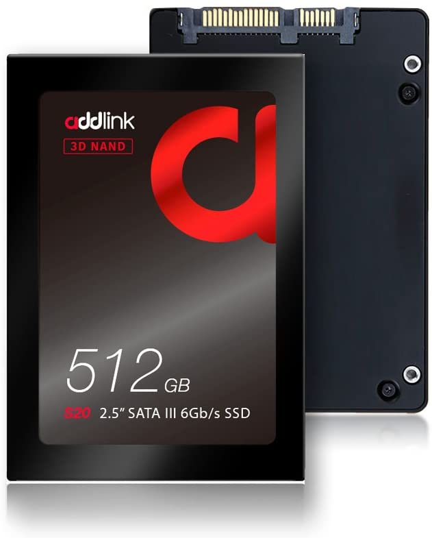 Addlink S20 512GB 2.5" SATA III 6Gb/s 3D Nand SSD-Best Price In BD   