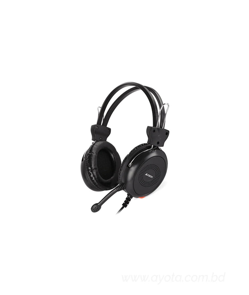 A4tech comfort Headphone HS30 3.5mm  Black