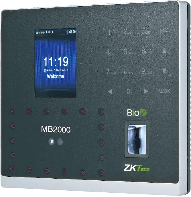 ZKTeco MB2000 Multi-biometric Time Attendance Terminal-Best Price In BD