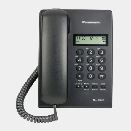 Panasonic KX-TSC60SX Corded Phone with Caller ID Black/White-Best Price In BD