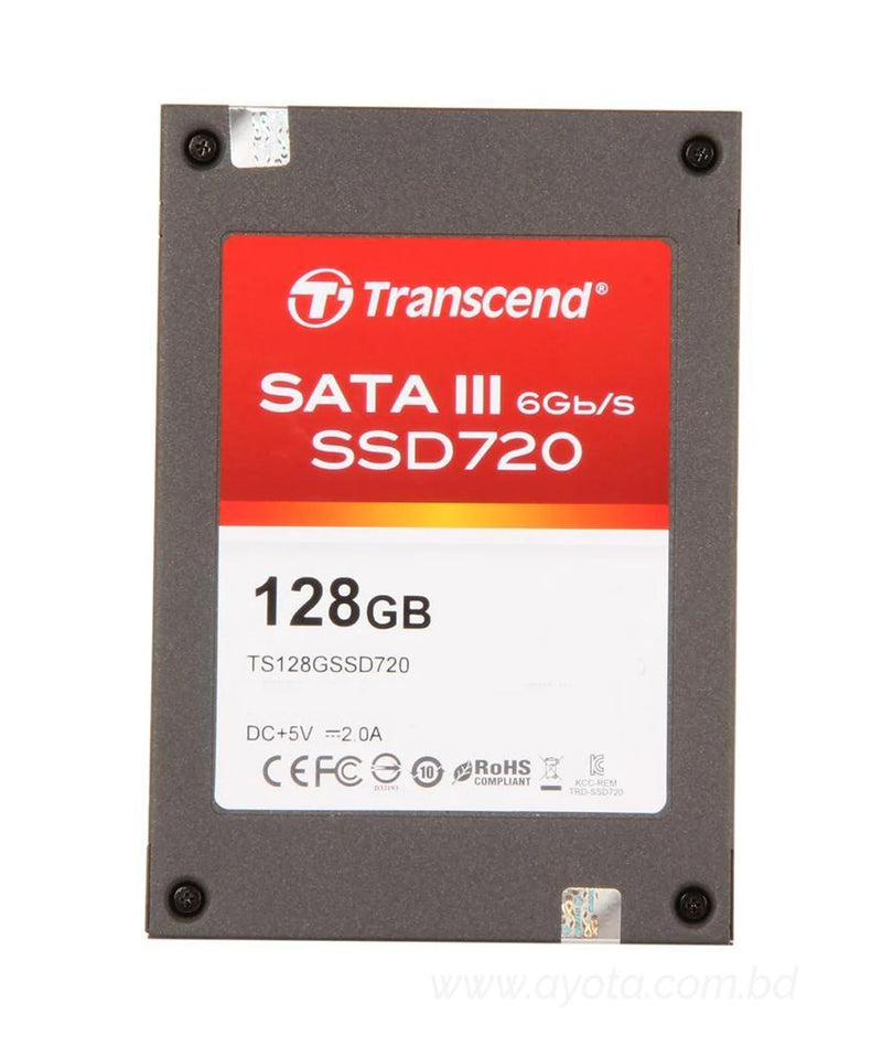 Transcend TS128GSSD720 128GB 2.5 SATA III MLC Internal Solid State Drive (SSD)-Best Price In BD