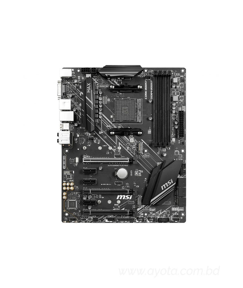 MSI X470 Gaming Plus Max RGB AMD Motherboard-Best Price In BD