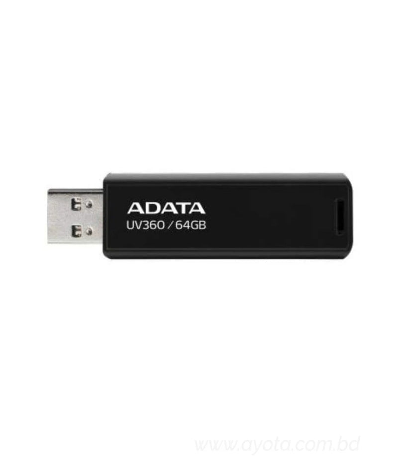 Adata 64GB Fast and Seamless Transfers UV360 USB 3.2  Flash Drive
