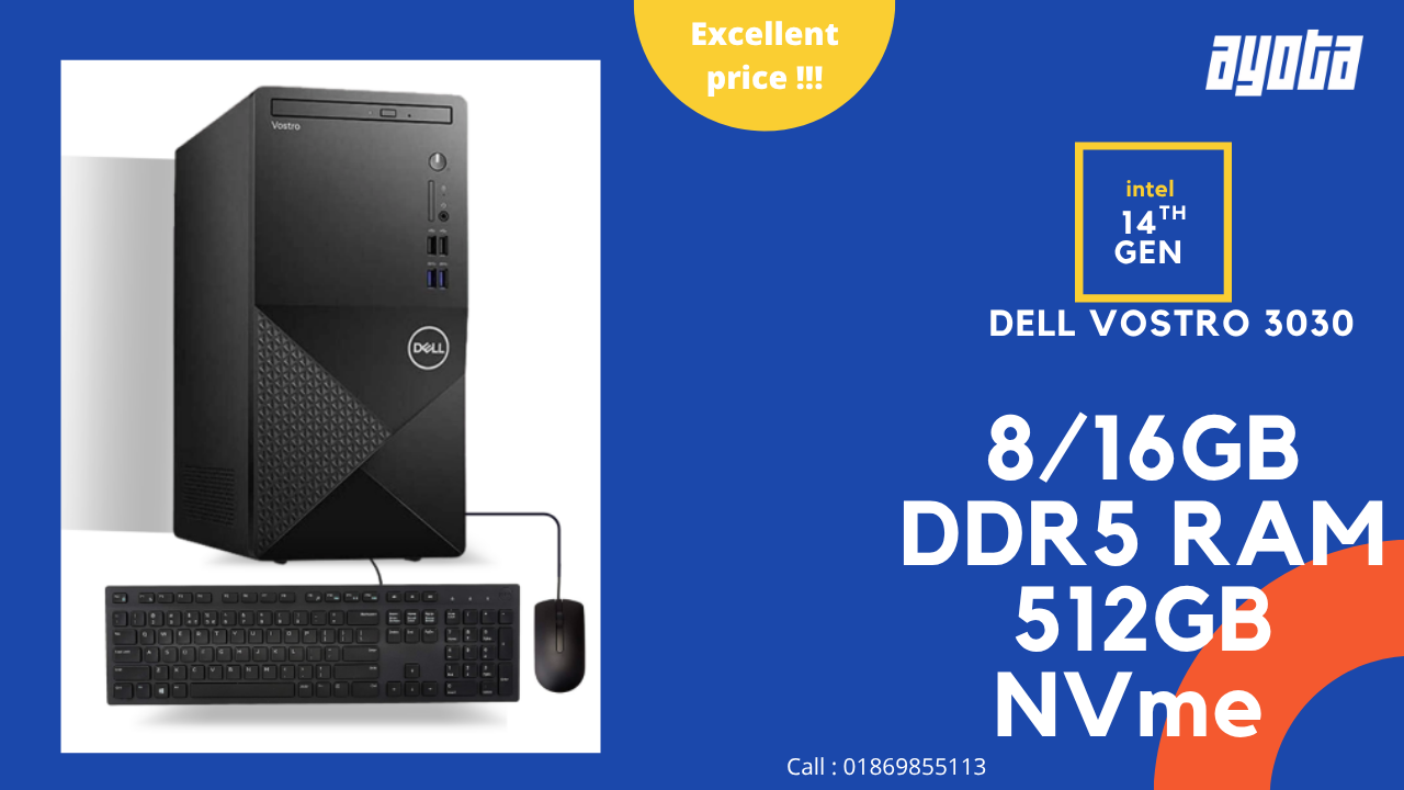 Dell Vostro 3030 Core i5 14400 Best Desktop Pc Price