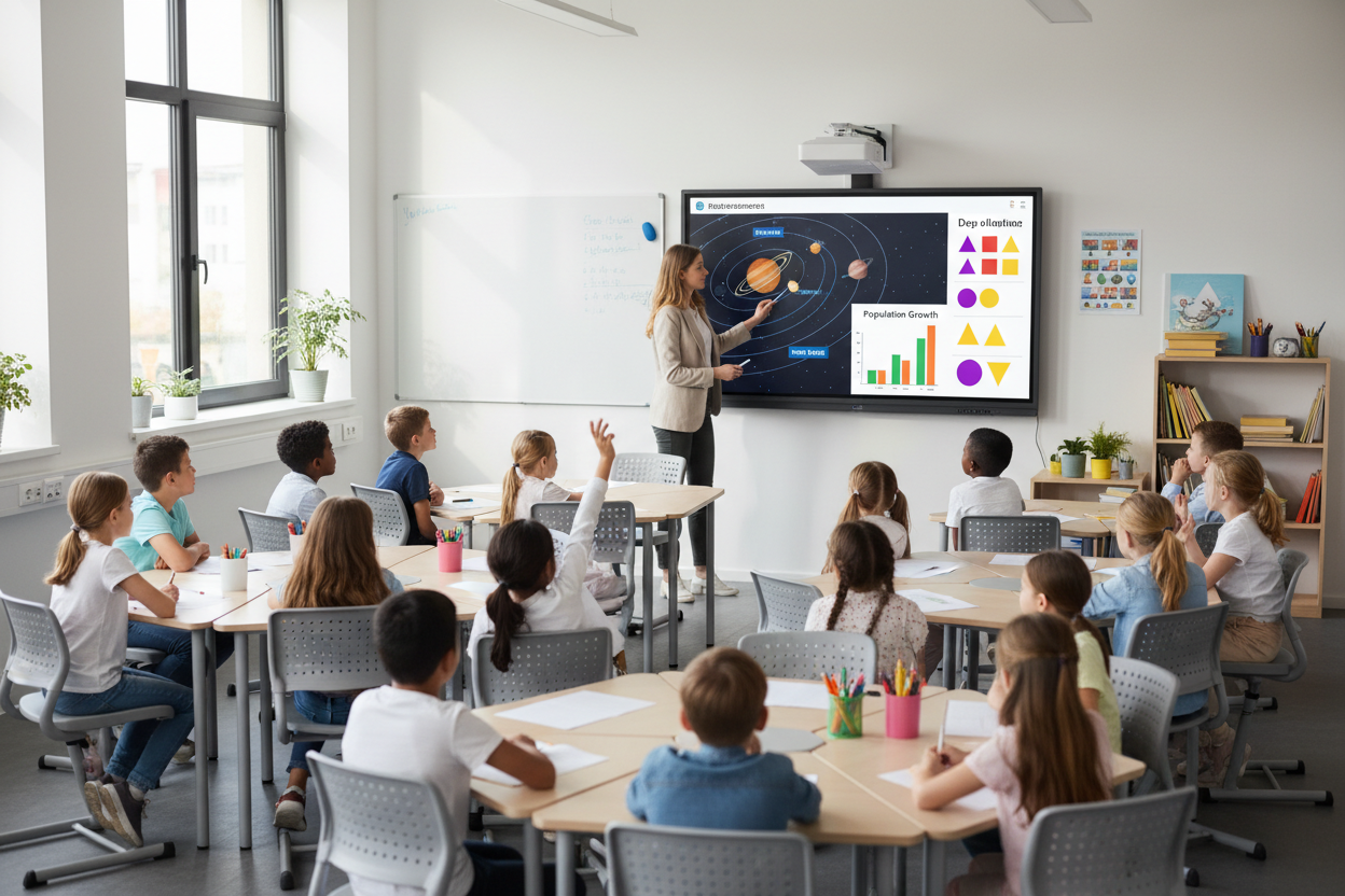 Why Choose BenQ Interactive Flat Panel for Smart Classrooms in Bangladesh?