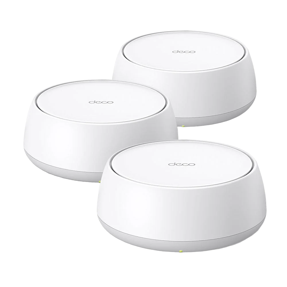 TP-Link Deco BE22 BE3600 Dual-Band Wi-Fi 7 Mesh Router (3-Pack) | AI-Driven Mesh | Gigabit Ports