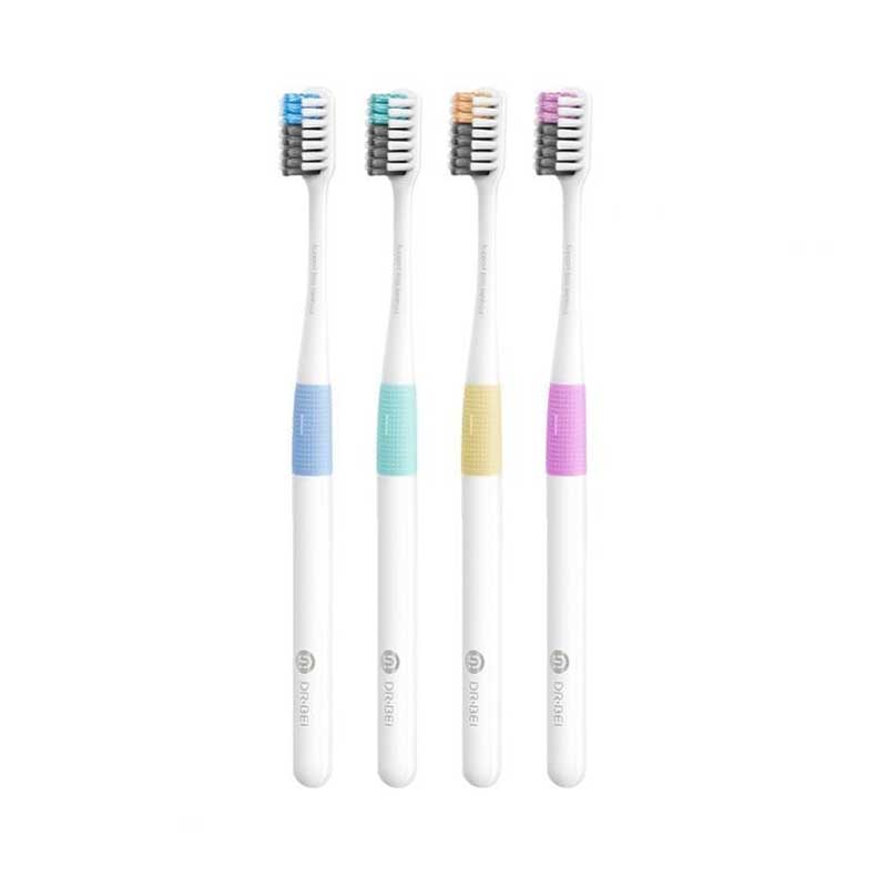 Xiaomi Mi Dr. Bei Soft Toothbrush 4 PiecesSet with Safety Box