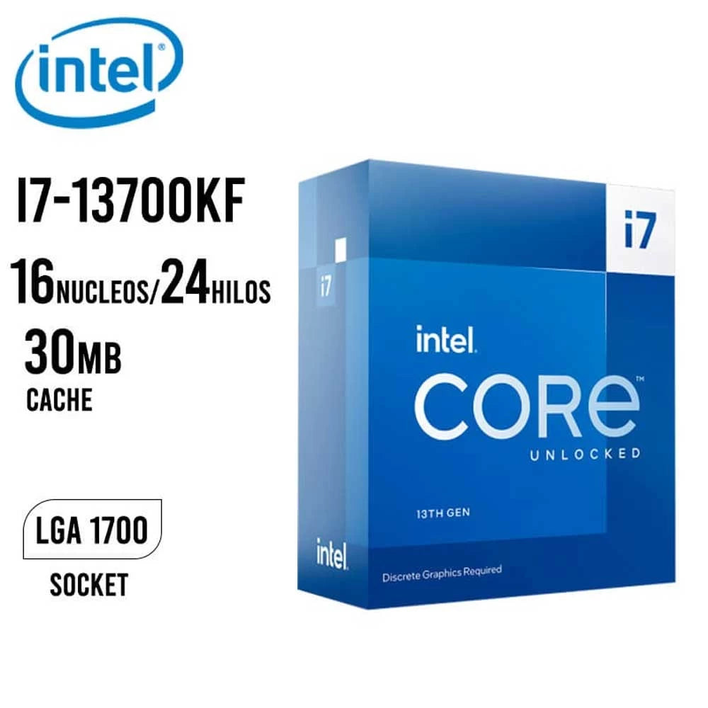 Intel 13th Gen Core i7 13700KF Raptor Lake Processor