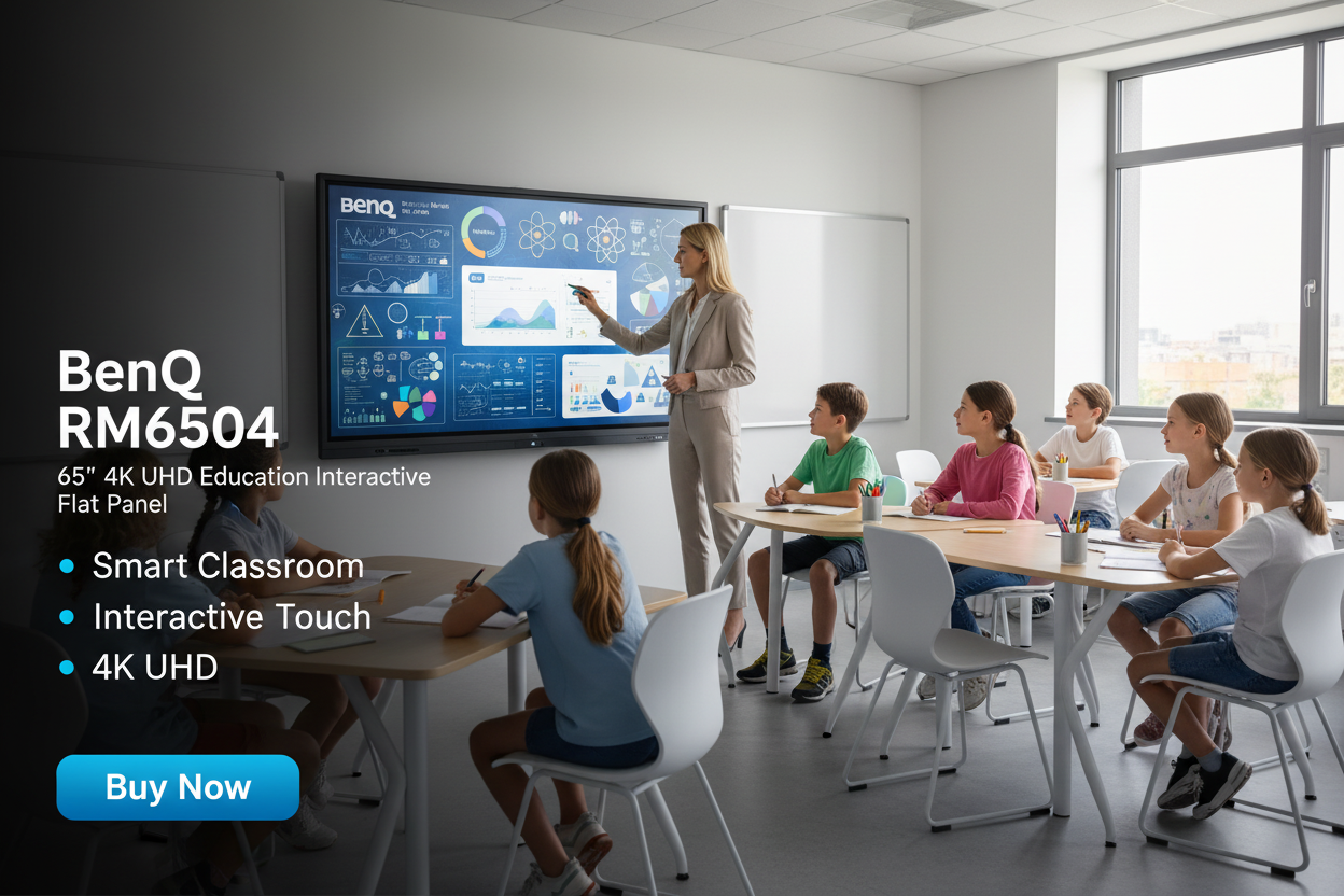 BenQ RM6504 Smart Classroom Banner