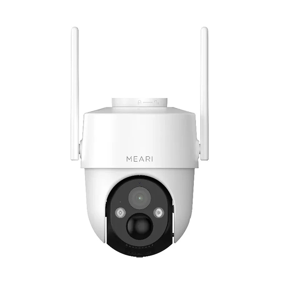 Meari N2 4mm 3.0MP Wi-Fi PTZ Smart Dome IP Camera With Solar Panel