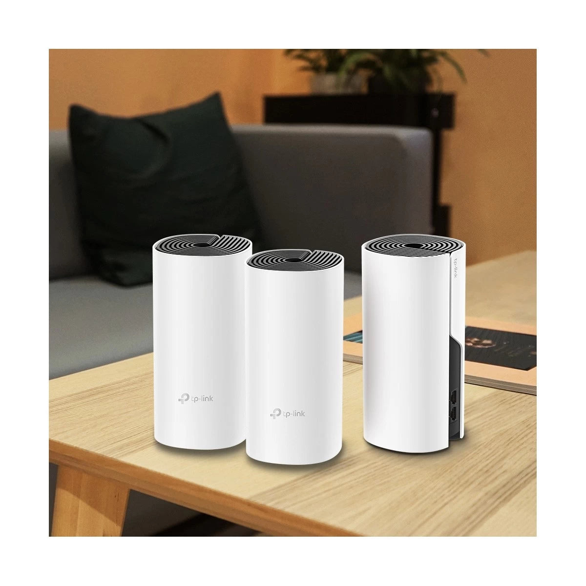 TP-Link Deco M4 (3 Pack) Whole Home Mesh Wi-Fi System AC1200 Dual-band Router