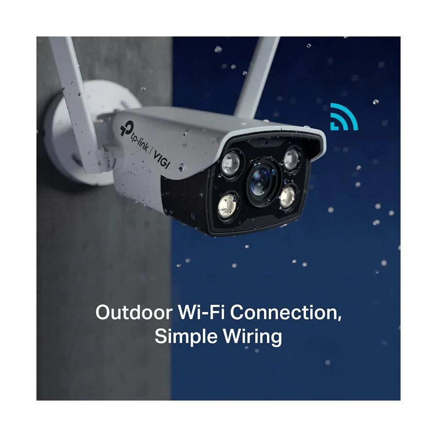 TP-Link VIGI C340-W (4mm) (4.0MP) Full-Color Outdoor Wi-Fi Bullet IP Camera