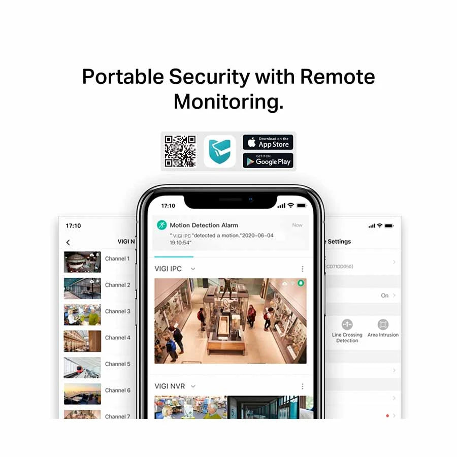 TP-Link VIGI C340-W (4mm) (4.0MP) Full-Color Outdoor Wi-Fi Bullet IP Camera