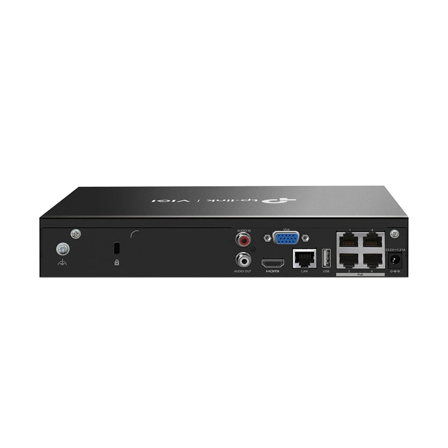 TP-Link VIGI NVR1004H 4 Channel Network Video Recorder (NVR)