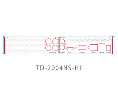 TVT TD-2004NS-HL 4 CH Hybrid DVR-Best Price In BD