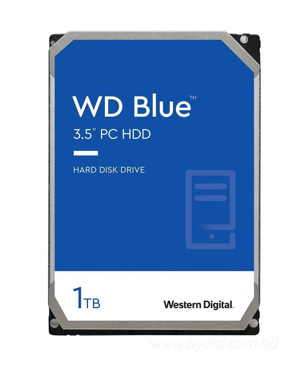 WD Blue 1TB Desktop Hard Disk Drive - 7200 RPM SATA 6Gb/s 64MB Cache 3.5 Inch - WD10EZEX