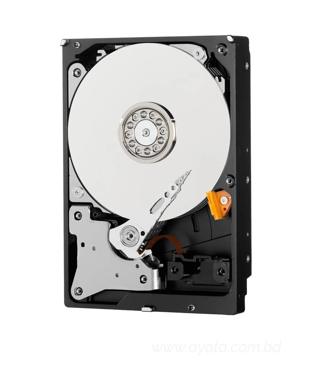 WD Purple 2TB Surveillance Hard Disk Drive - 5400 RPM Class SATA 6Gb/s 64MB Cache 3.5 Inch WD20PURZ