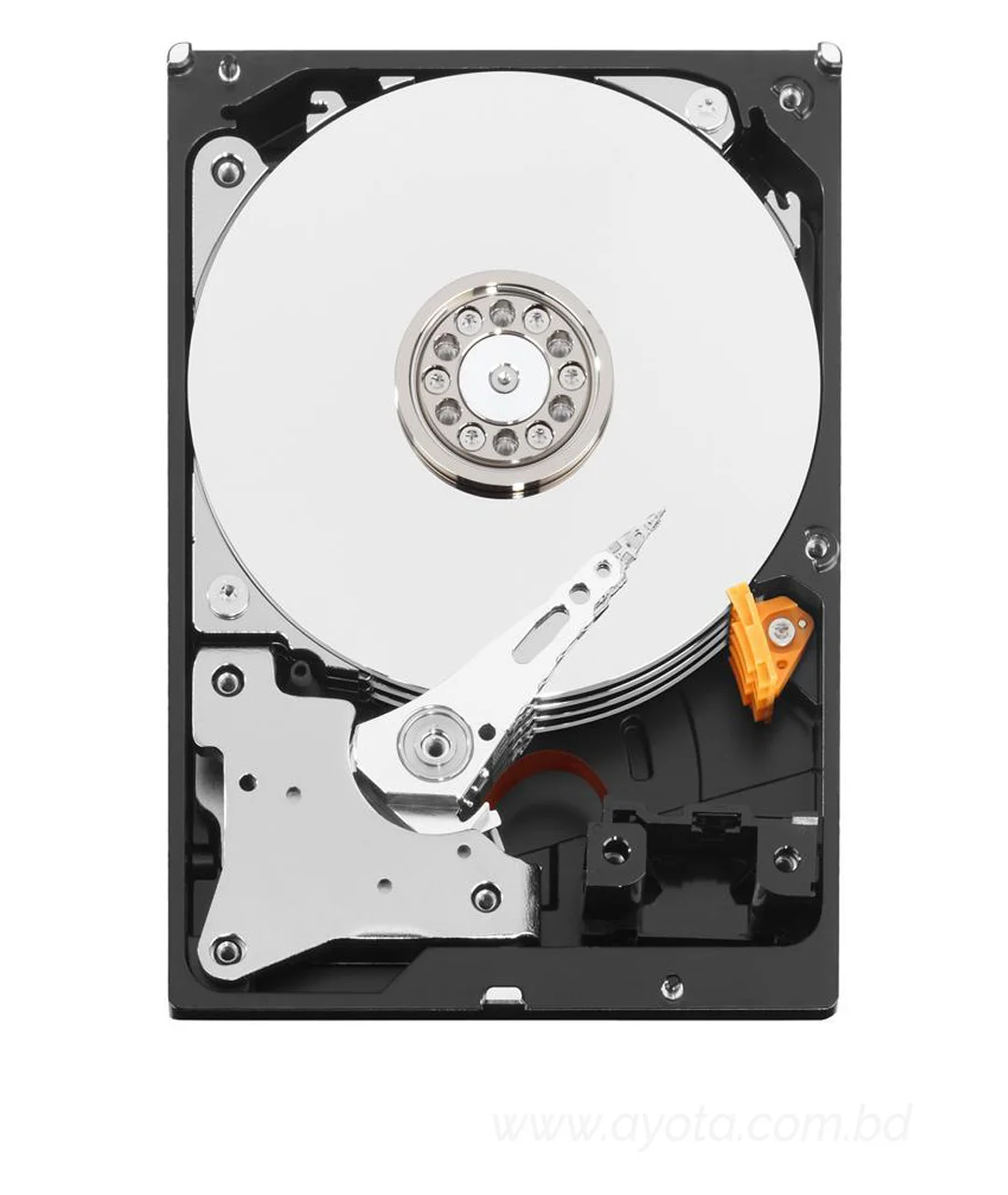 WD Purple 2TB Surveillance Hard Disk Drive - 5400 RPM Class SATA 6Gb/s 64MB Cache 3.5 Inch WD20PURZ