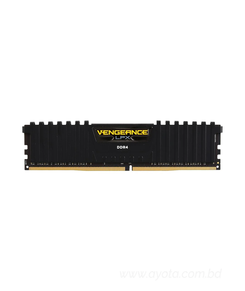 VENGEANCE® LPX 4GB (1 x 4GB) DDR4 DRAM 2400MHz C14 Memory Kit - Black