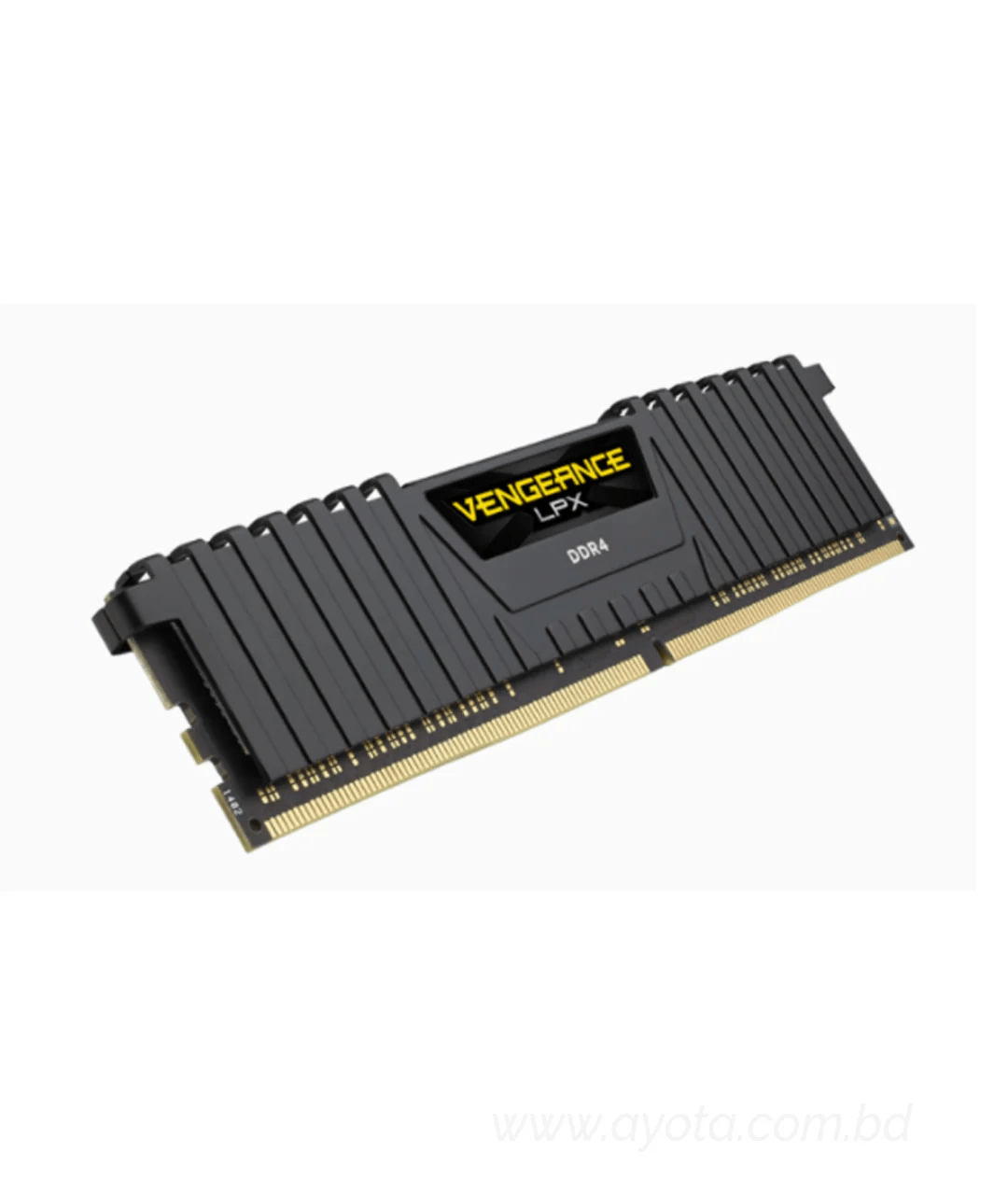 Corsair VENGEANCE® LPX 8GB (1 x 8GB) DDR4 DRAM 2400MHz C14 Memory Kit - Black