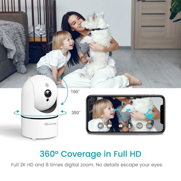 Vimtag V851 2mp Wireless IP Camera-Best Price In BD