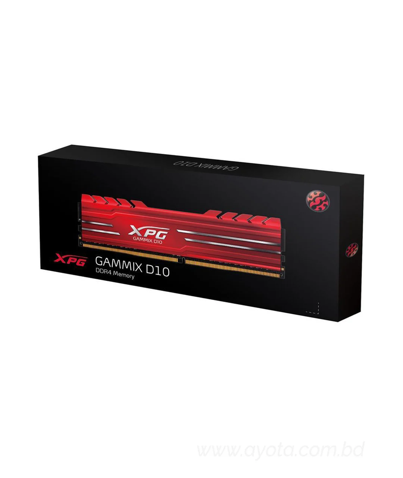 Adata XPG GAMMIX D10 8GB DDR4 2666 MHz Desktop RAM-Best Price In BD