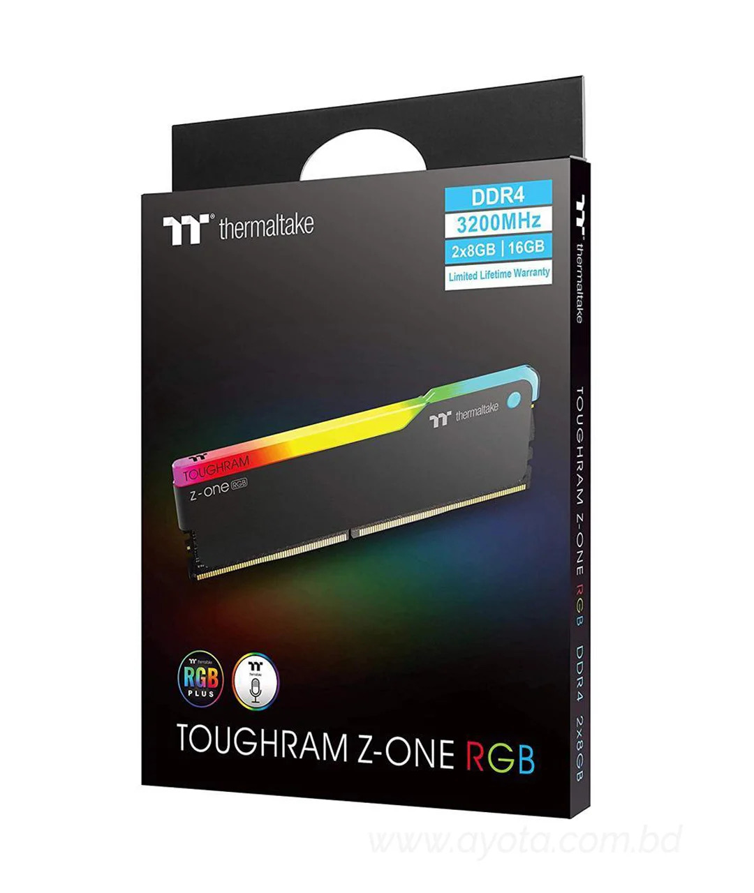 Thermaltake TOUGHRAM Z-ONE RGB Memory DDR4 3200MHz 16GB (8GB x 2)