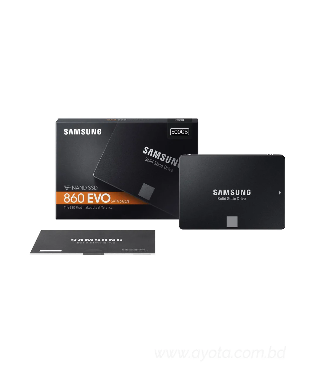 Samsung 860 EVO 500GB 2.5 Inch SATA III Internal SSD-Best Price In BD