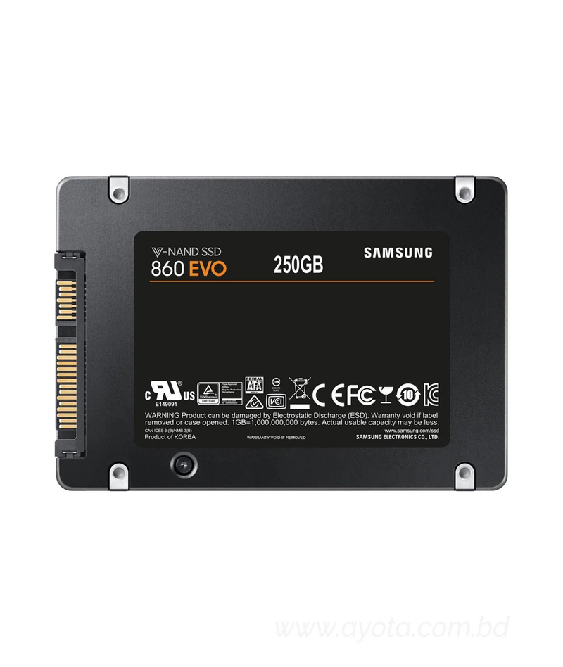 Samsung 860 EVO 250GB 2.5" SATA III SSD-BEST PRICE IN BD