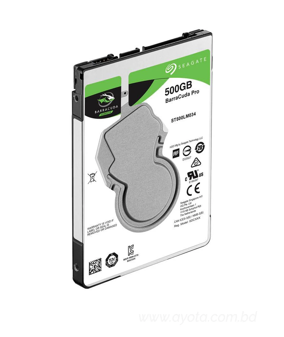 BarraCuda Pro ST500LM034 500GB 7200 RPM 128MB Cache SATA 6.0Gb/s 2.5" Hard Drives - Notebooks / Laptops