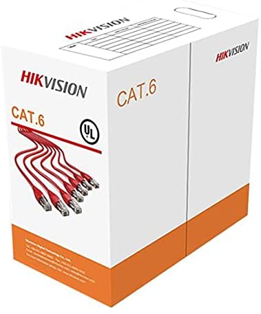 Hikvision DS-1LN6-UU 305 m CAT6 UTP Network Cable (Solid Copper, 0.565 mm, CM)