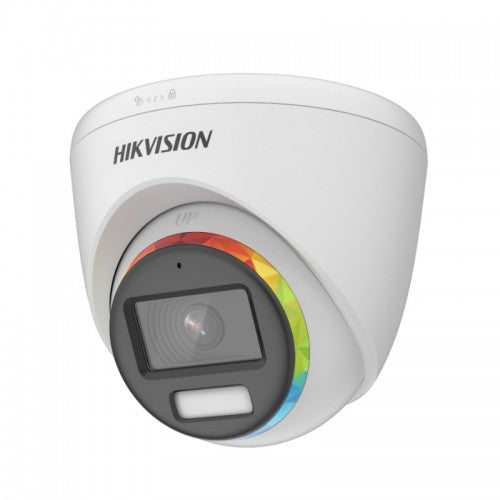 Hikvision DS-2CE72DF8T-FSLN 2MP ColorVu Audio Fixed Turret Camera-Best Price In BD 