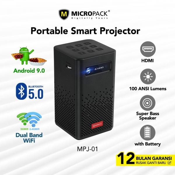 MICROPACK MPJ-01 100 Lumens Portable Projector-Best Price In BD   