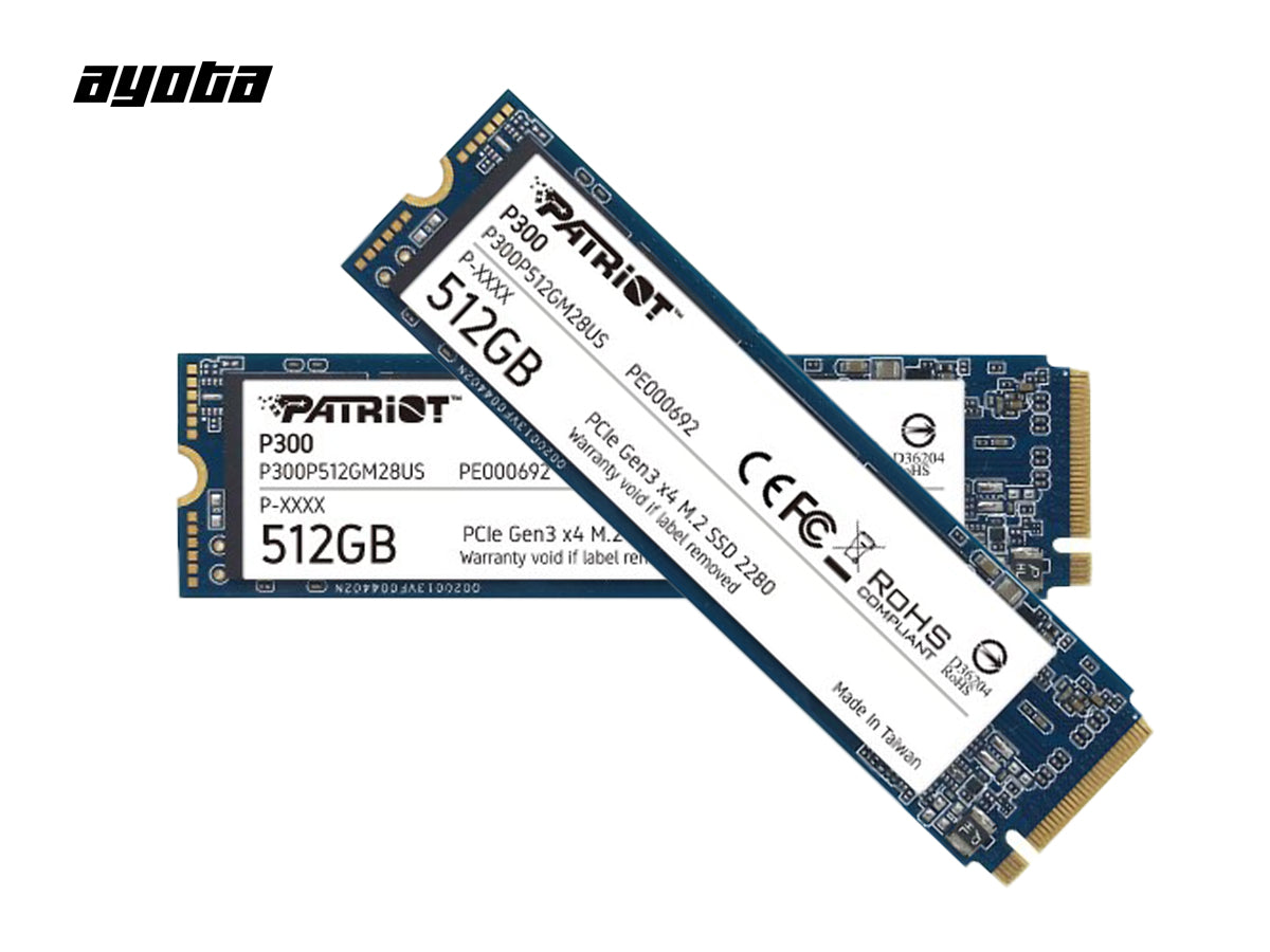 Patriot P300 M.2 PCIe Gen 3 x4 512GB SSD