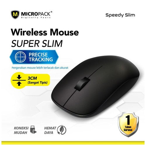 Micropack MP-721W Speedy Slim 2.4G Wireless Mouse-Best Price In BD   