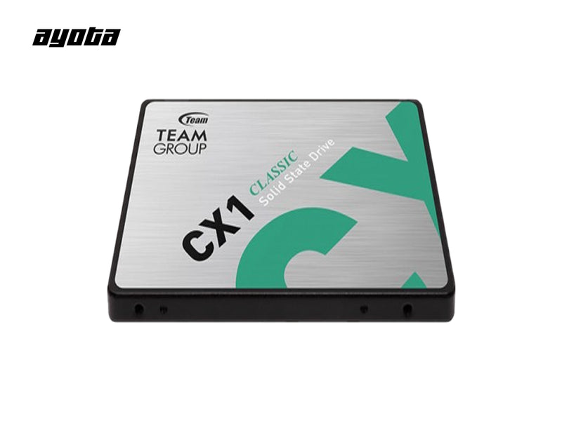 Team GX1 solid state drive is 4 times faster than the traditional hard drive. It can not only speed up boot time, shutdown time and the response time of applications but also lightweight and easy to carry. It is absolutely the best product to replace the traditional hard drive GX1 solid state drive is using SATA III 6Gbps specification and there are 120GB, 240GB, 480GB, 960GB, 4 capacities available to choose from