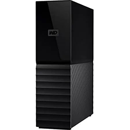 WD My Book 10TB Desktop External Hard Drive for Windows/Mac/Laptop, USB 3.0 Black (WDBBGB0100HBK-NESN)