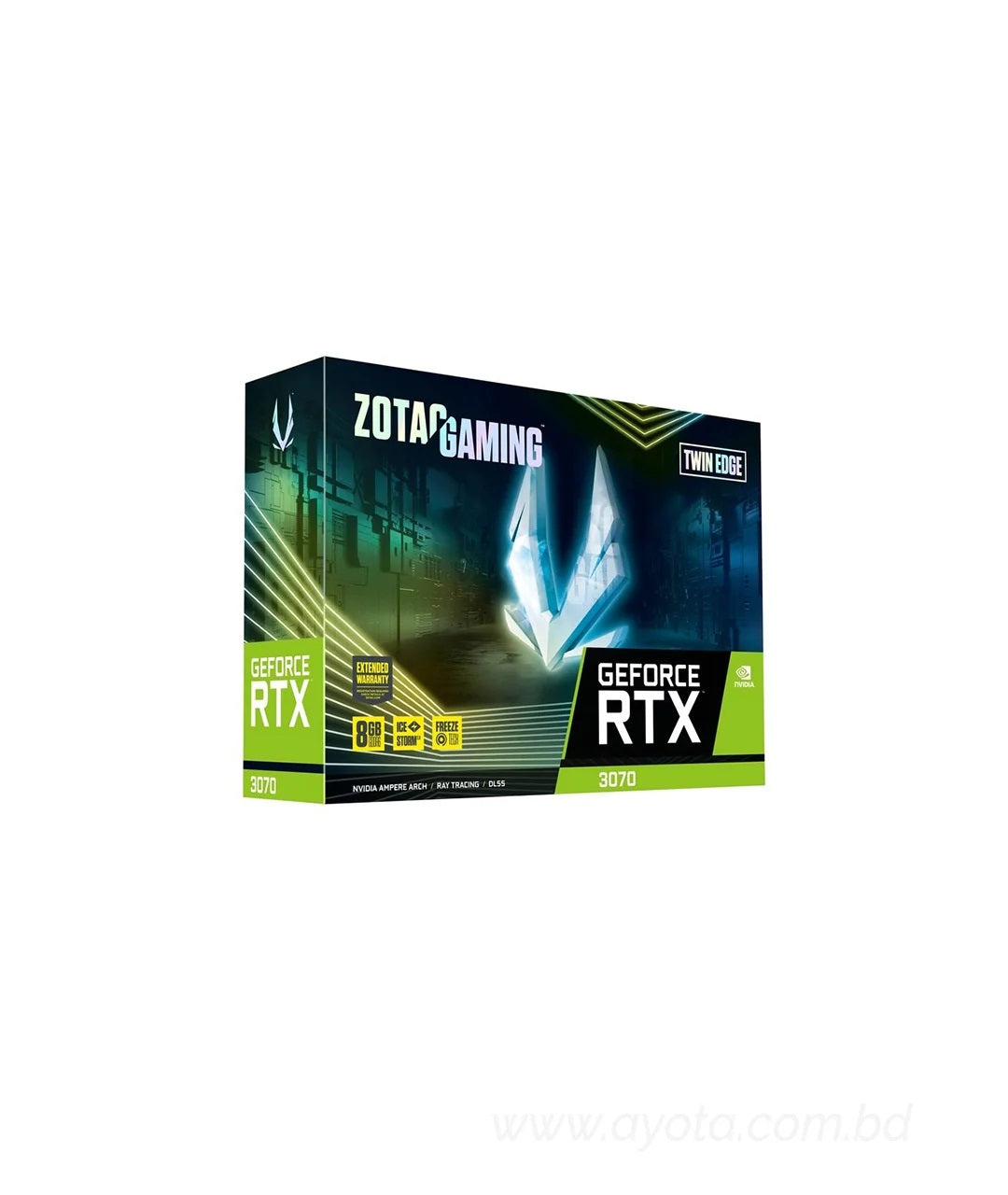 ZOTAC GAMING GeForce RTX 3070 Twin Edge ZT-A30700E-10P