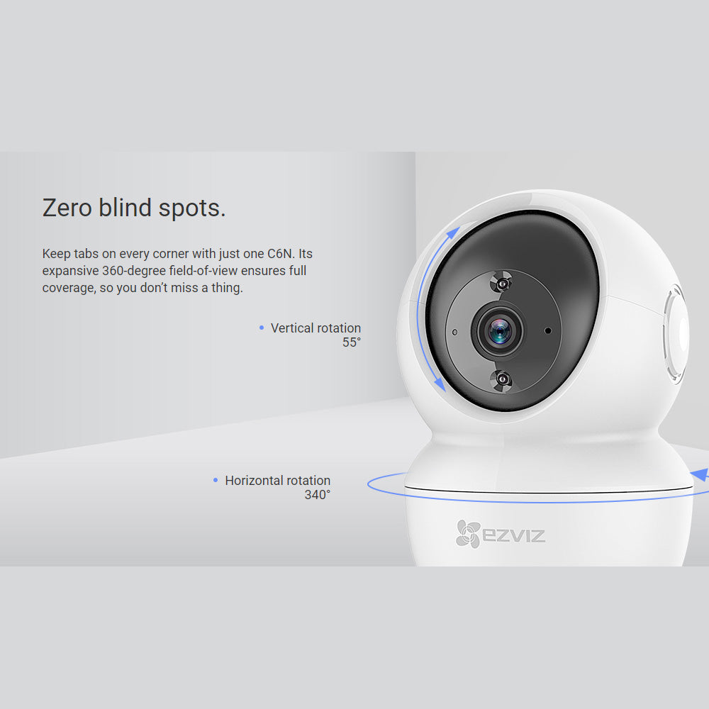 EZVIZ C6N ( A0-1C2WFR ) 1080p Indoor Pan Tilt WiFi Security Camera-Best Price In BD