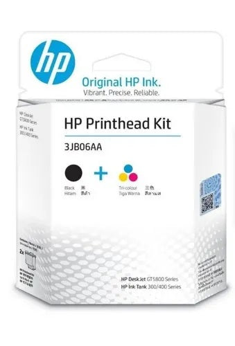 HP Black/Tri Color Combo Printhead for HP DeskJet GT5810 / GT5820 Series, HP Ink Tank 110/310/410 Series, HP Smart Tank 300/400 Series