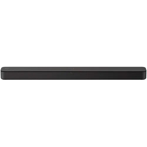 Sony S100F 2.0ch Soundbar with Bass Reflex Speaker, Integrated Tweeter and Bluetooth, (HTS100F), easy setup, compact, home office use with clear sound black