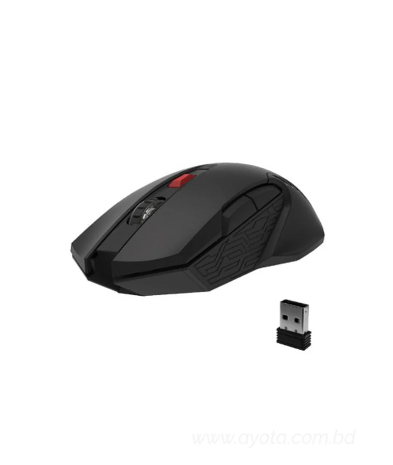 Fantech  Wireless Gaming WG10 Raigor Black Mouse
